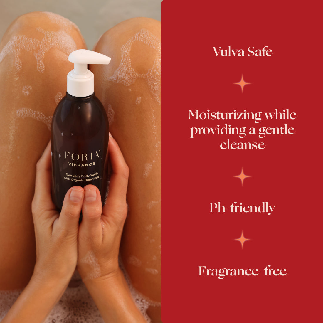Everyday Body Wash with Organic Botanicals Foria