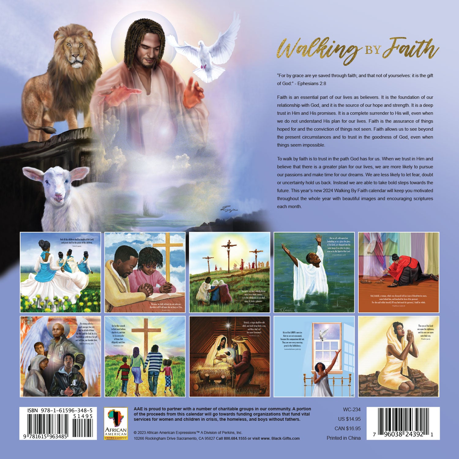 2024 Walking By Faith Wall Calendar FashionMojos Com   WC234 Cover Back 