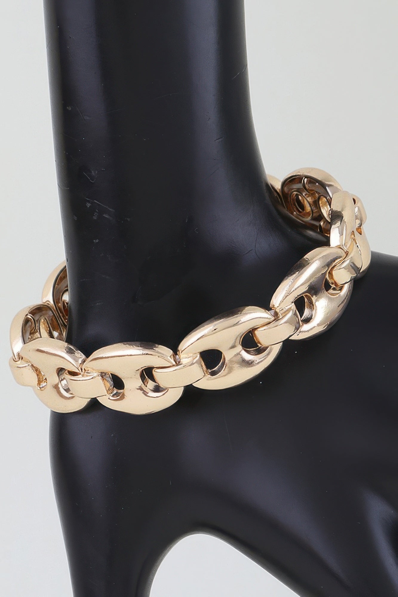 Women's Link Bracelet Polished Mariner Chain BYMANYC ® New York NAUTICAL STATEMENT BRACELET - New Collection
