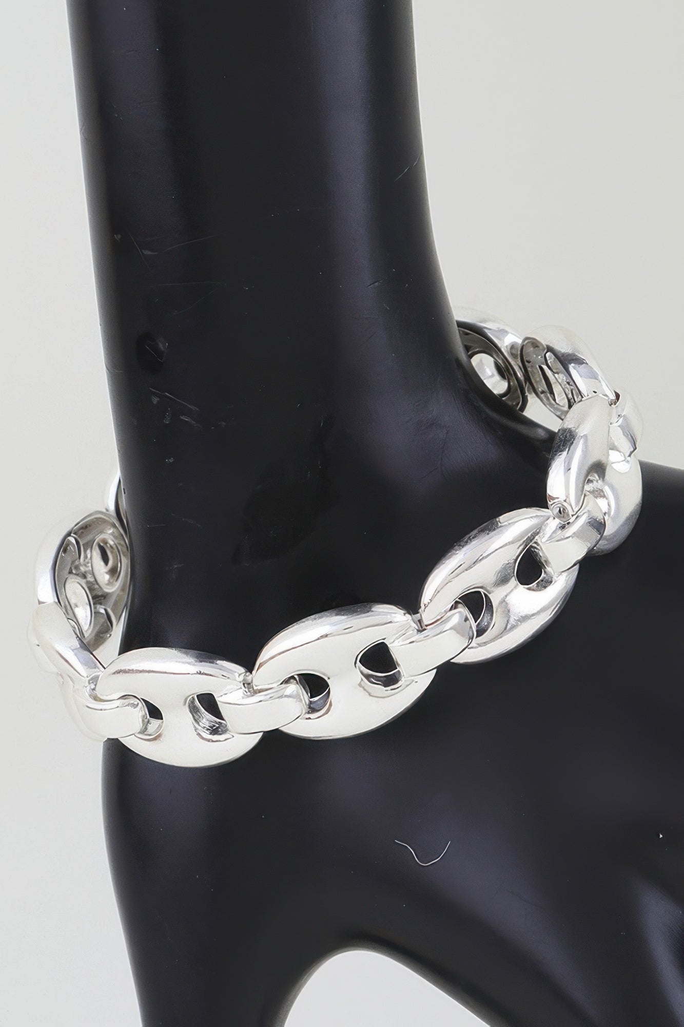 Women's Link Bracelet Polished Mariner Chain BYMANYC ® New York NAUTICAL STATEMENT BRACELET - New Collection