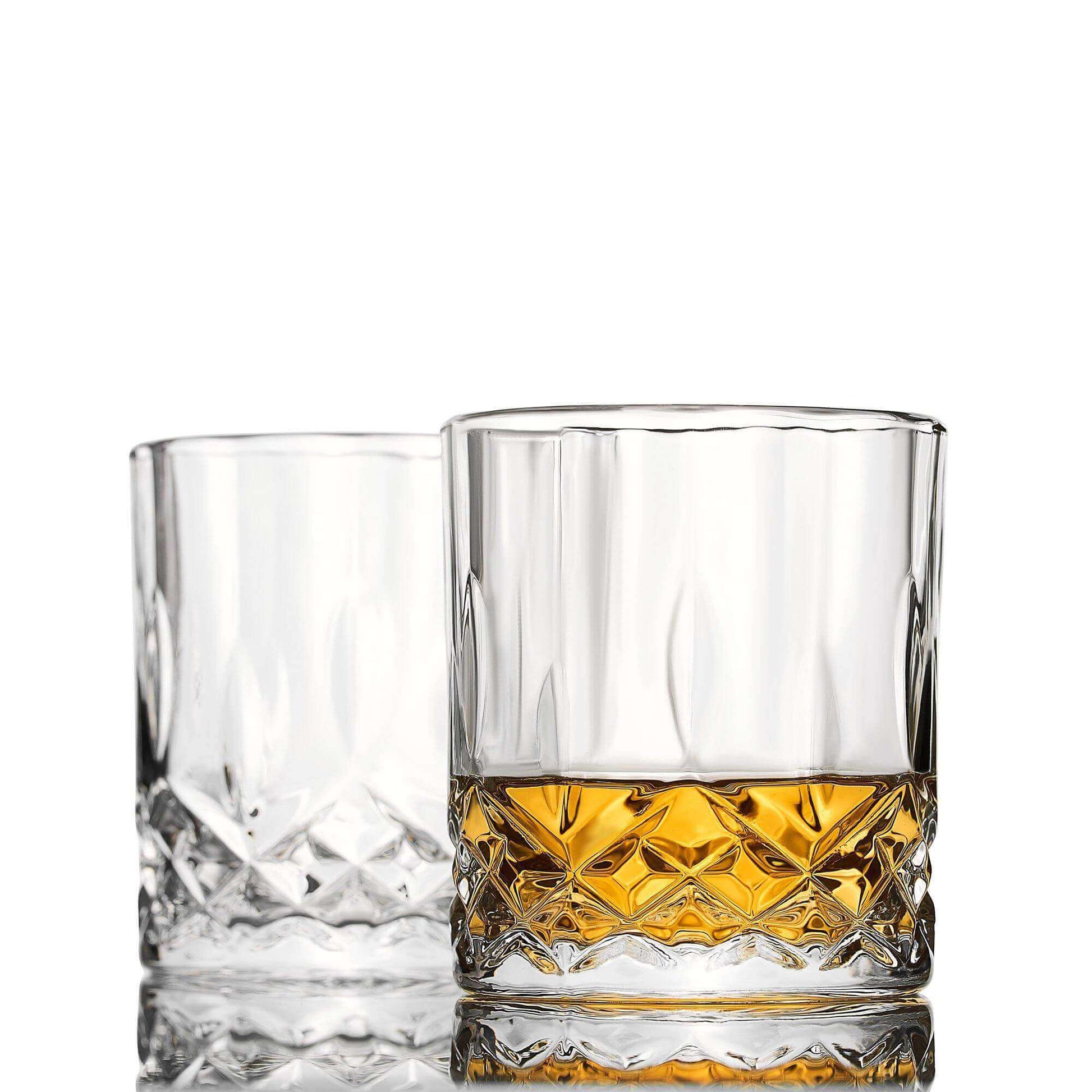 The Connoisseur's Set - Signature Glass Edition DC-ROCKS Whiskey Chilling Stones