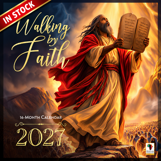 2027 Walking by Faith Wall Calendar | FashionMojos.com