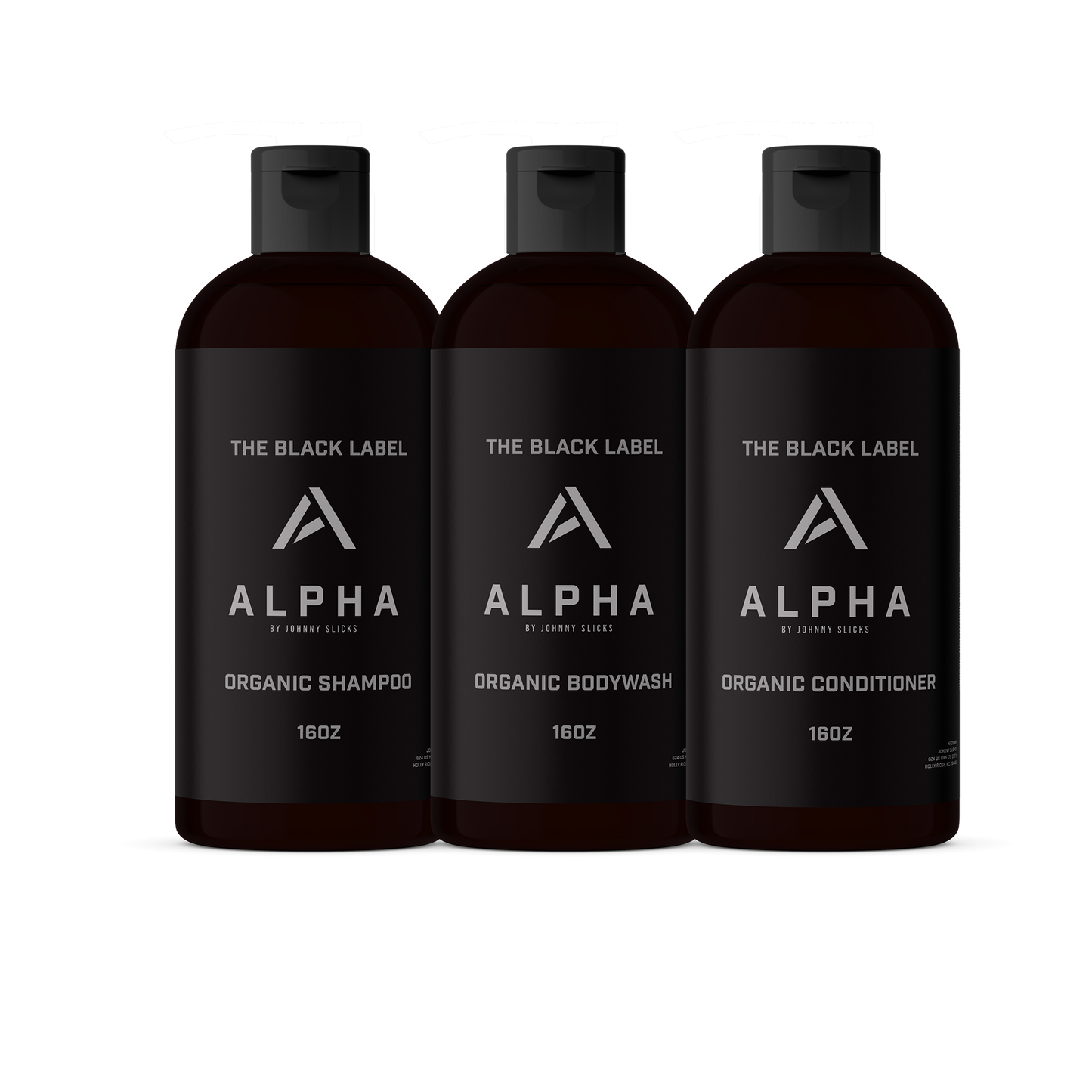 Black Label Shower Set Johnny Slicks