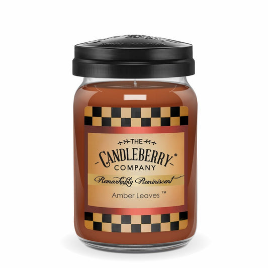Amber Leaves™, Large Jar Candle (Collective)