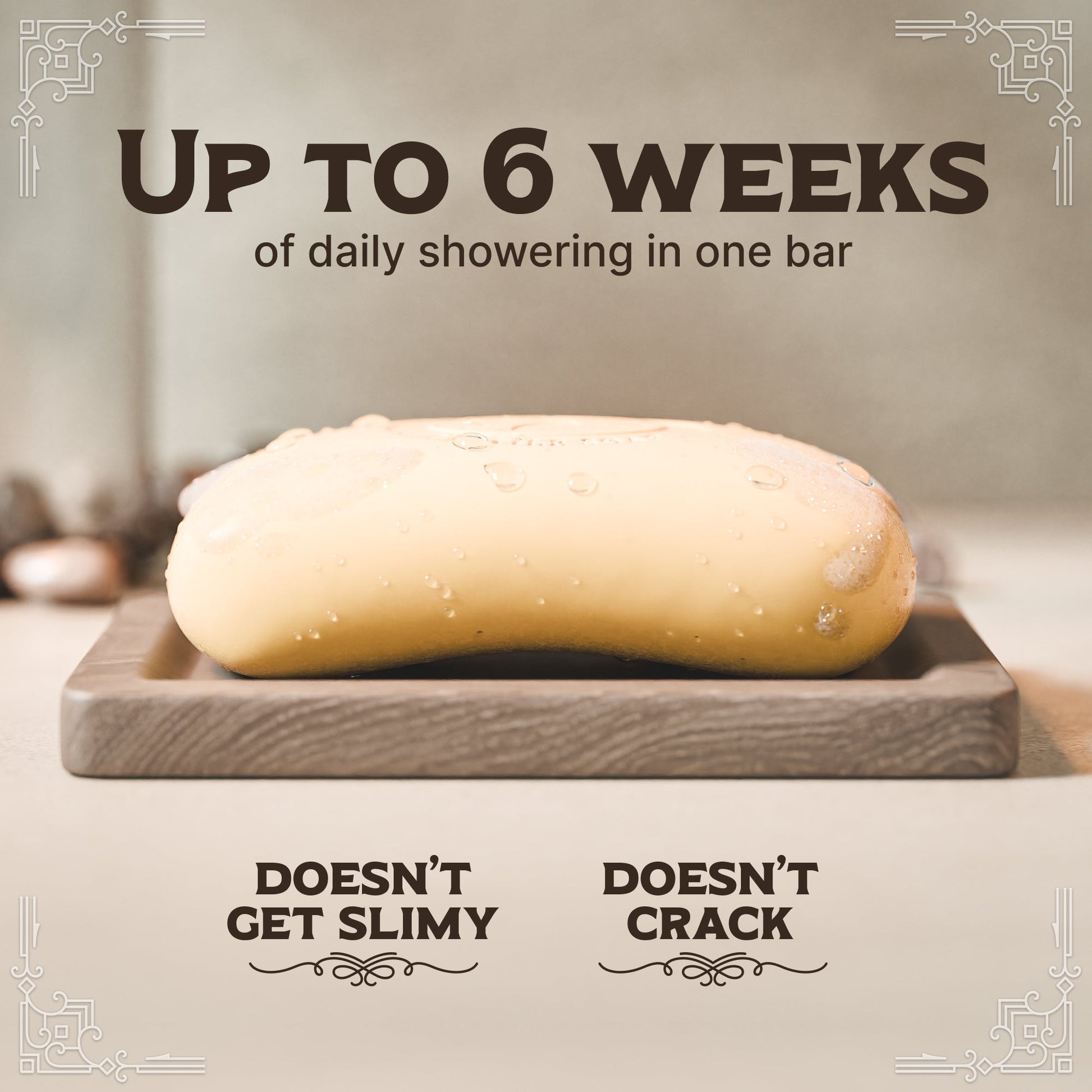 Castile Bar Soap - Gentle Unscented Carolina Castile Soap