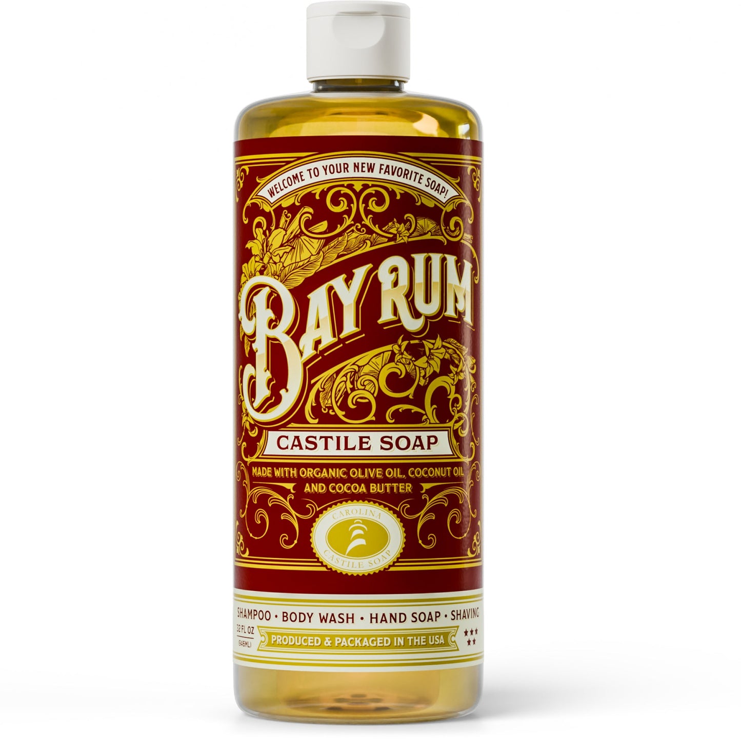 Bay Rum Castile Soap Carolina Castile Soap