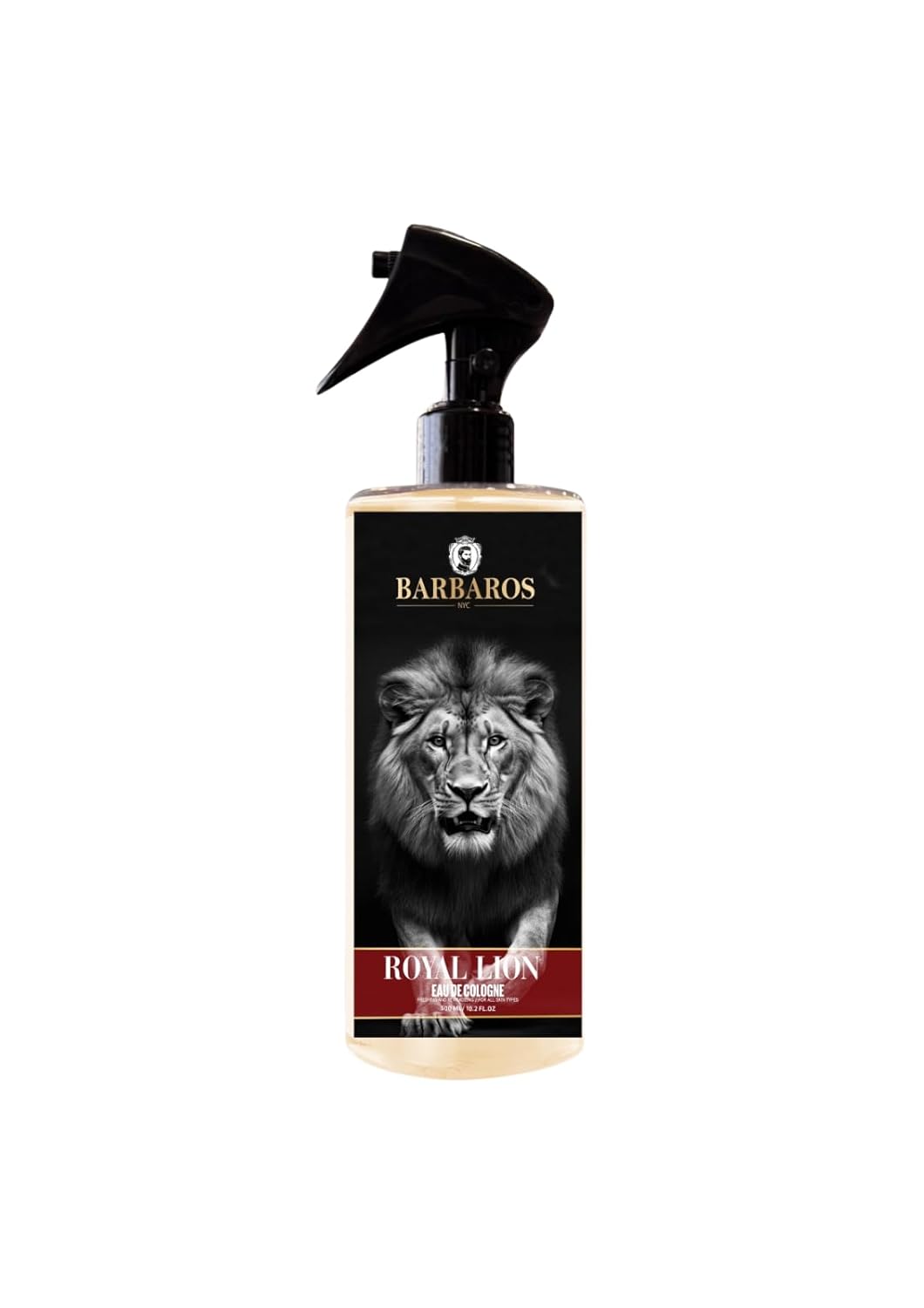 BARBAROS ROYAL LION AFTERSHAVE/COLOGNE 16.9OZ N.O.S. Barber Supply