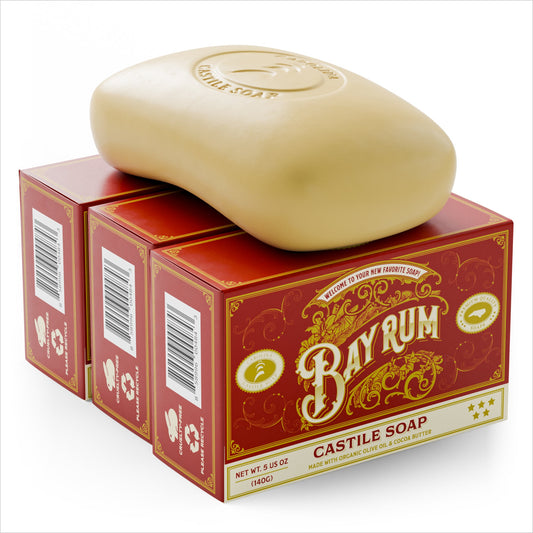 Bay Rum Castile Bar Soap Carolina Castile Soap