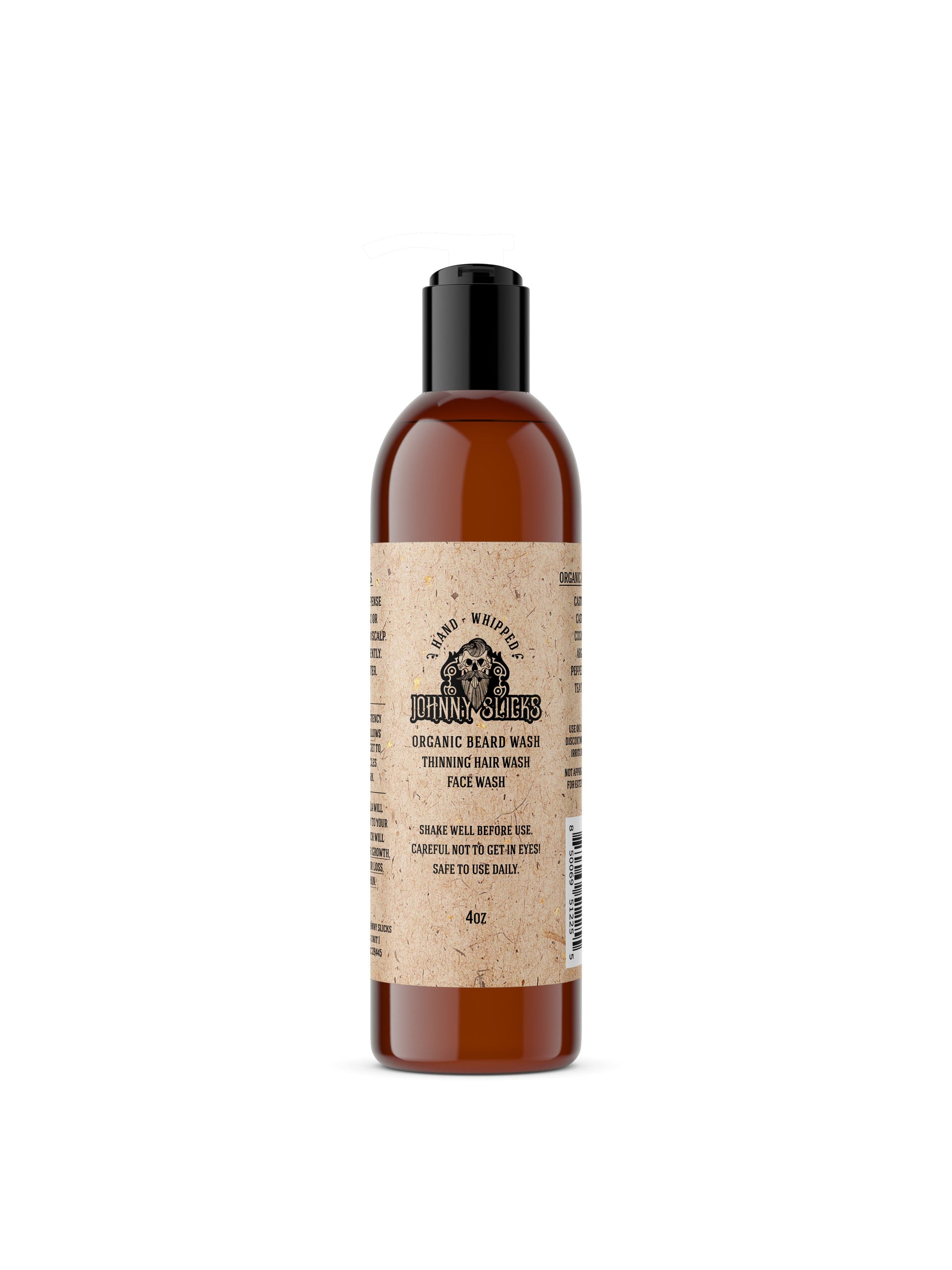 Organic Hand Whipped Beard Wash Johnny Slicks