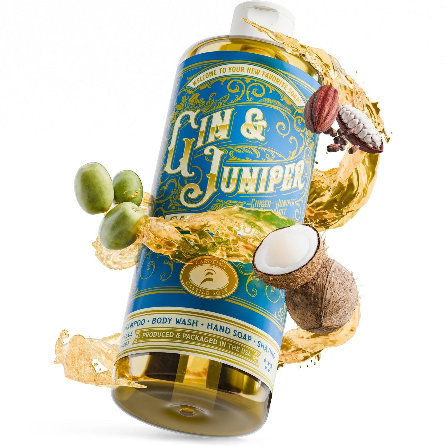 Gin & Juniper Castile Soap Carolina Castile Soap