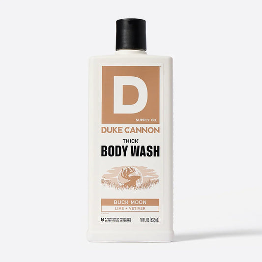 Buck Moon Thick Body Wash | Duke Cannon Rust & Cinder