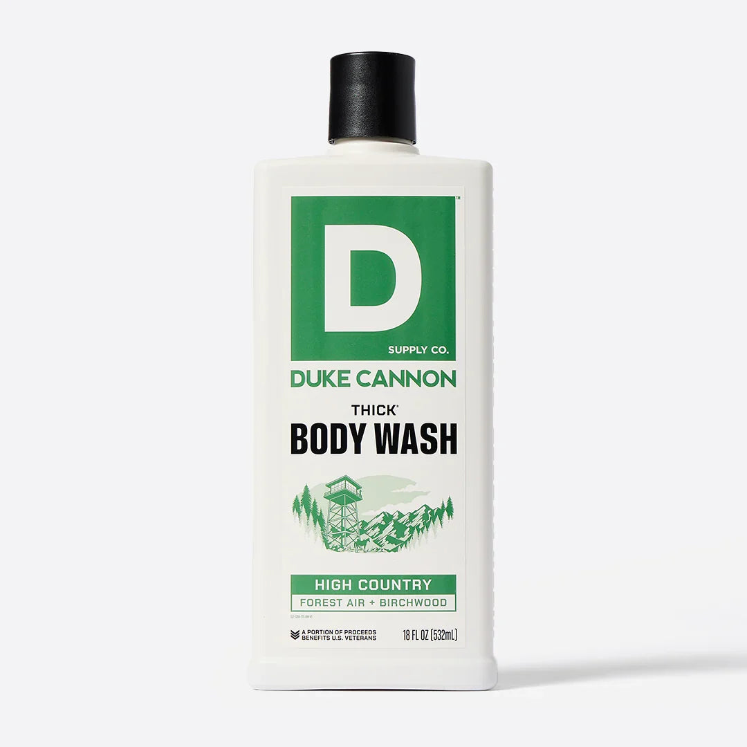 High Country Thick Body Wash | Duke Cannon Rust & Cinder