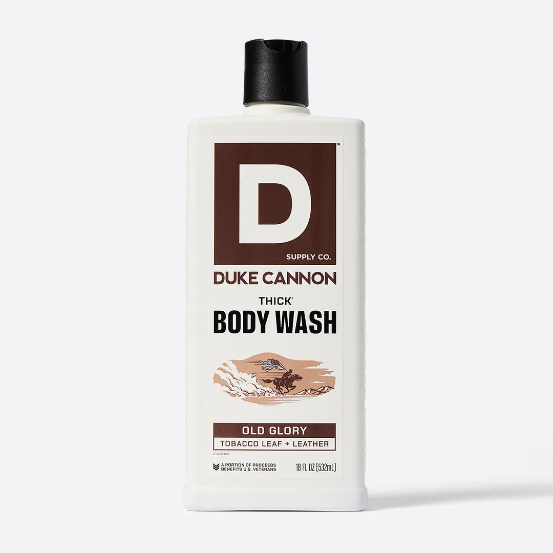Old Glory Thick Body Wash | Duke Cannon Rust & Cinder
