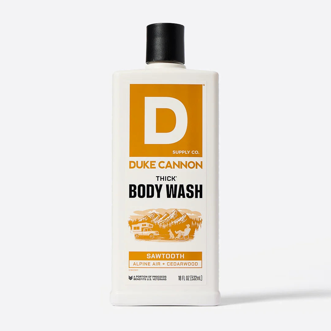 Sawtooth Thick Body Wash | Duke Cannon Rust & Cinder