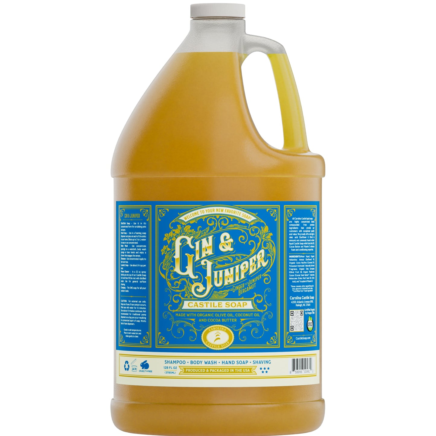 Gin & Juniper Castile Soap Carolina Castile Soap