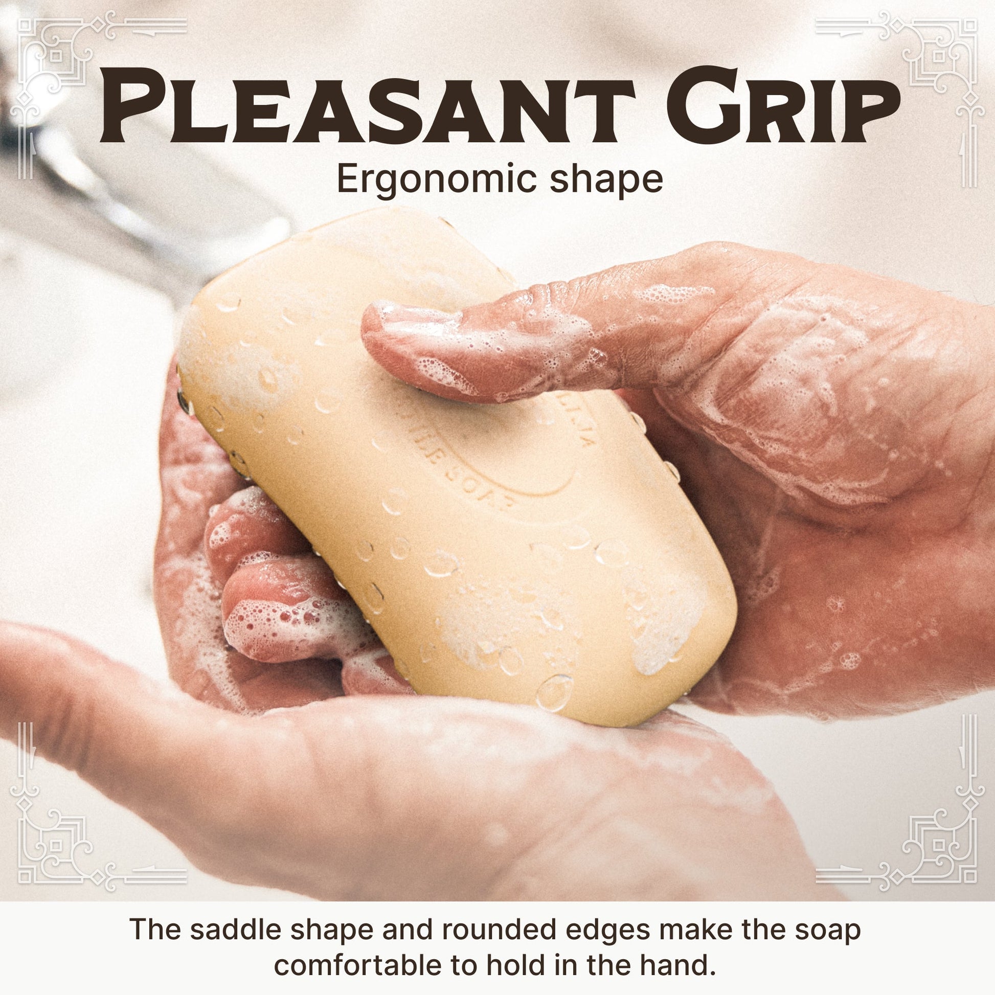 Castile Bar Soap - Gentle Unscented Carolina Castile Soap