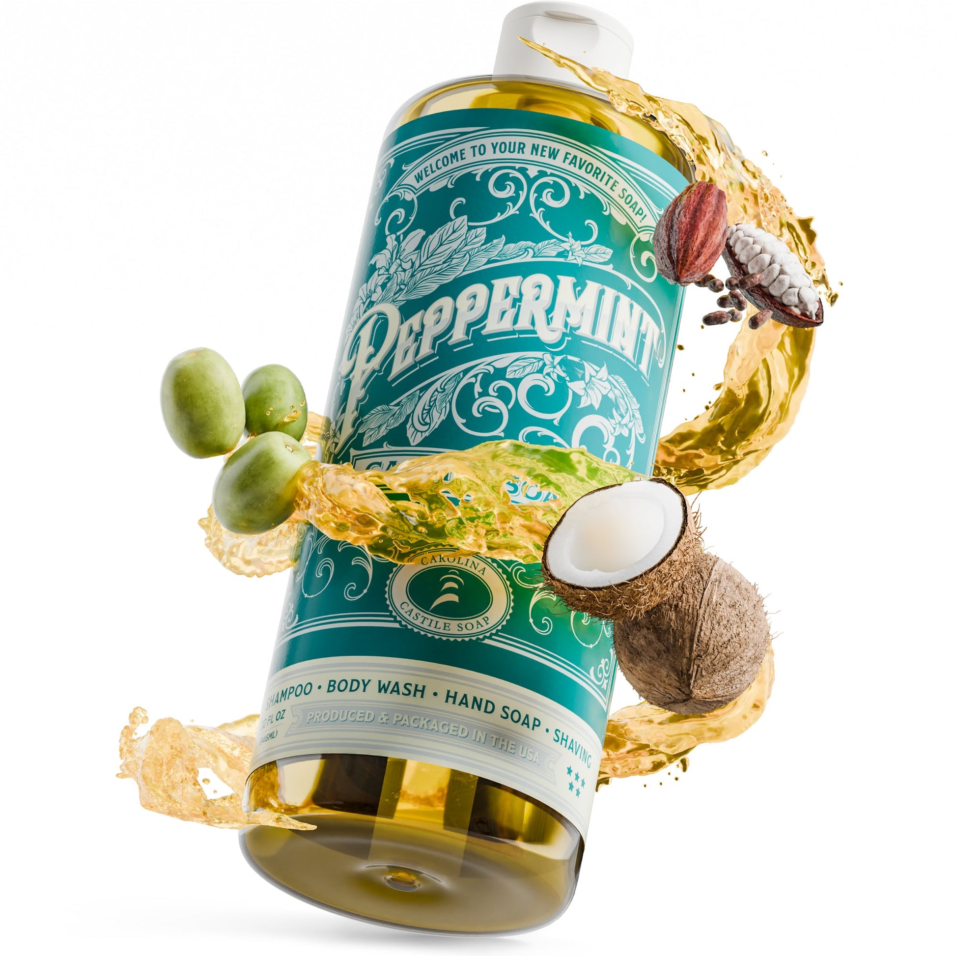Peppermint Castile Soap Carolina Castile Soap