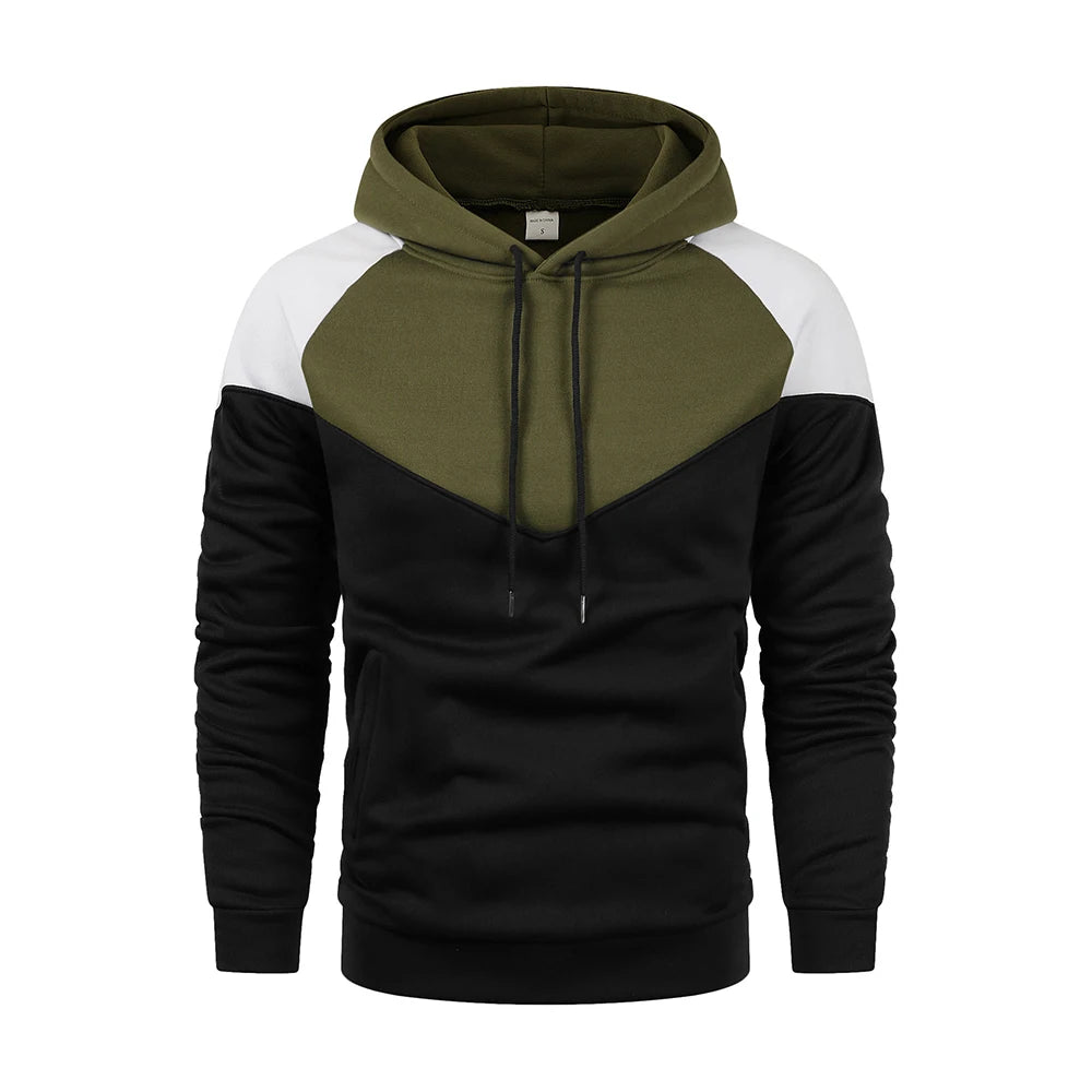 Cotton Dropped Shoulder Hooded Sweatshirt Men's Women's