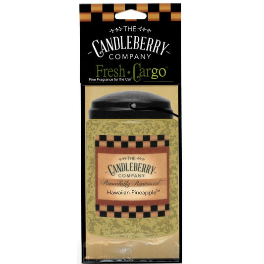 Hawaiian Pineapple™- "Fresh Cargo"®, Scent for the Car (2-PACK)