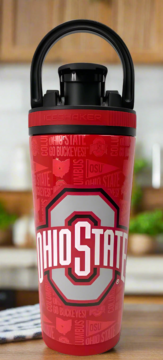 WinCraft - Ohio State Buckeyes 26oz 4D Ice Shaker