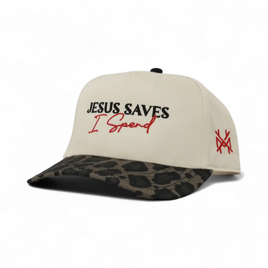 Jesus Saves I Spend The Mad Hatter Company