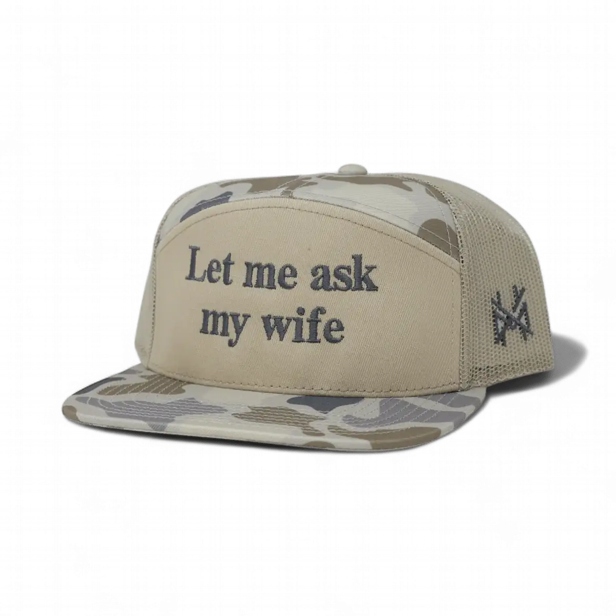 Let Me Ask My Wife Snapback Hat The Mad Hatter Company