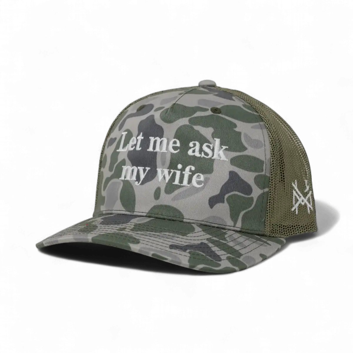 Let Me Ask My Wife Snapback Hat The Mad Hatter Company