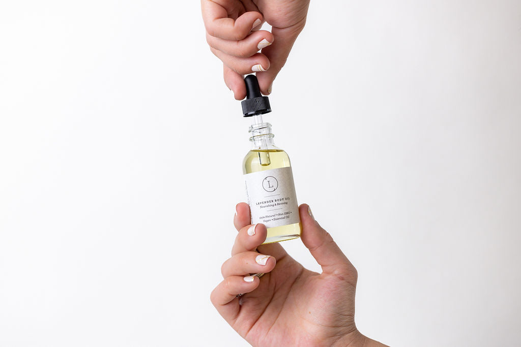 Lavender Body Oil, Natural Moisturizing Body Oil DC-Lizush