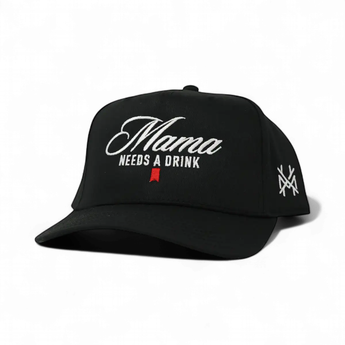 Mama Needs a Drink Snapback Hat The Mad Hatter Company