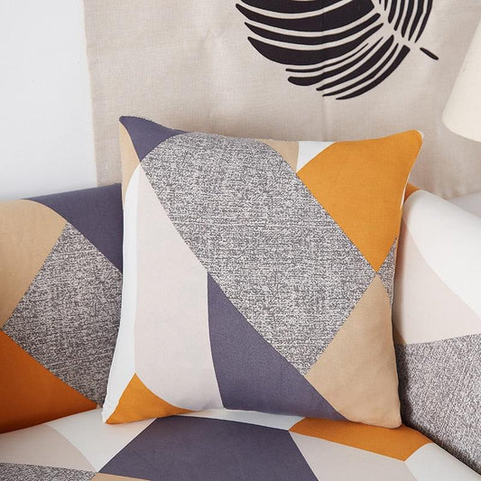 Modern Floral Pillow Cover Matching Sofa Pillowcases Decorative Cushion Covers For Couch Sofa Home Office Throw Pillow Covers Modern Pretty White Floral Hand Couch Sofa Decorative Pillow Cases Cushion Home Decor 2 pieces 45*45cm Stevvex