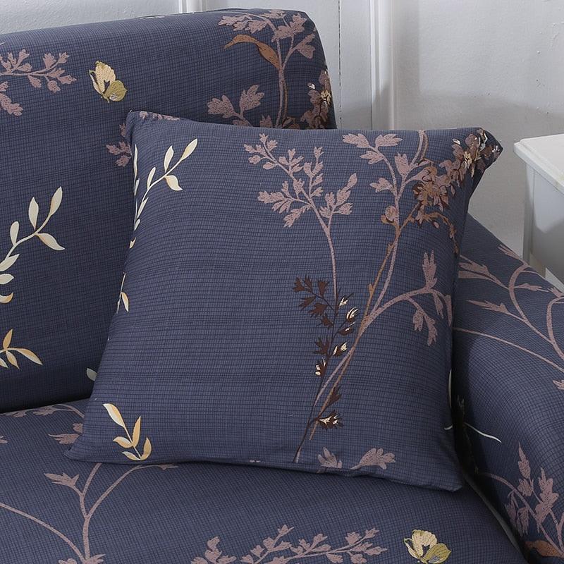 Modern Floral Pillow Cover Matching Sofa Pillowcases Decorative Cushion Covers For Couch Sofa Home Office Throw Pillow Covers Modern Pretty White Floral Hand Couch Sofa Decorative Pillow Cases Cushion Home Decor 2 pieces 45*45cm Stevvex