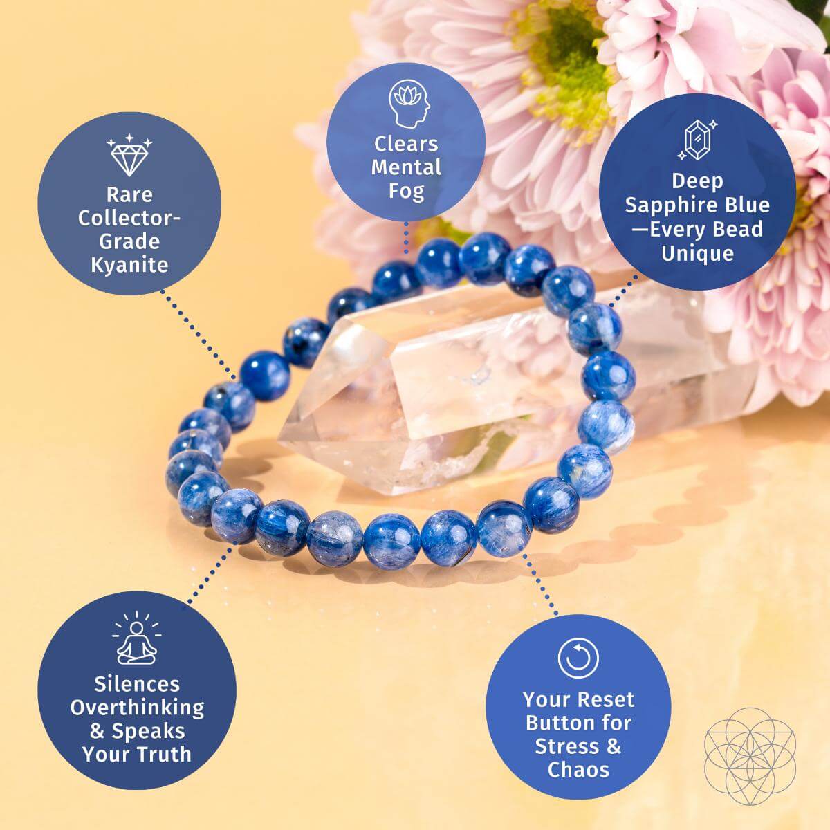 My Truth, My Power – Rare Kyanite Bracelet Conscious Items