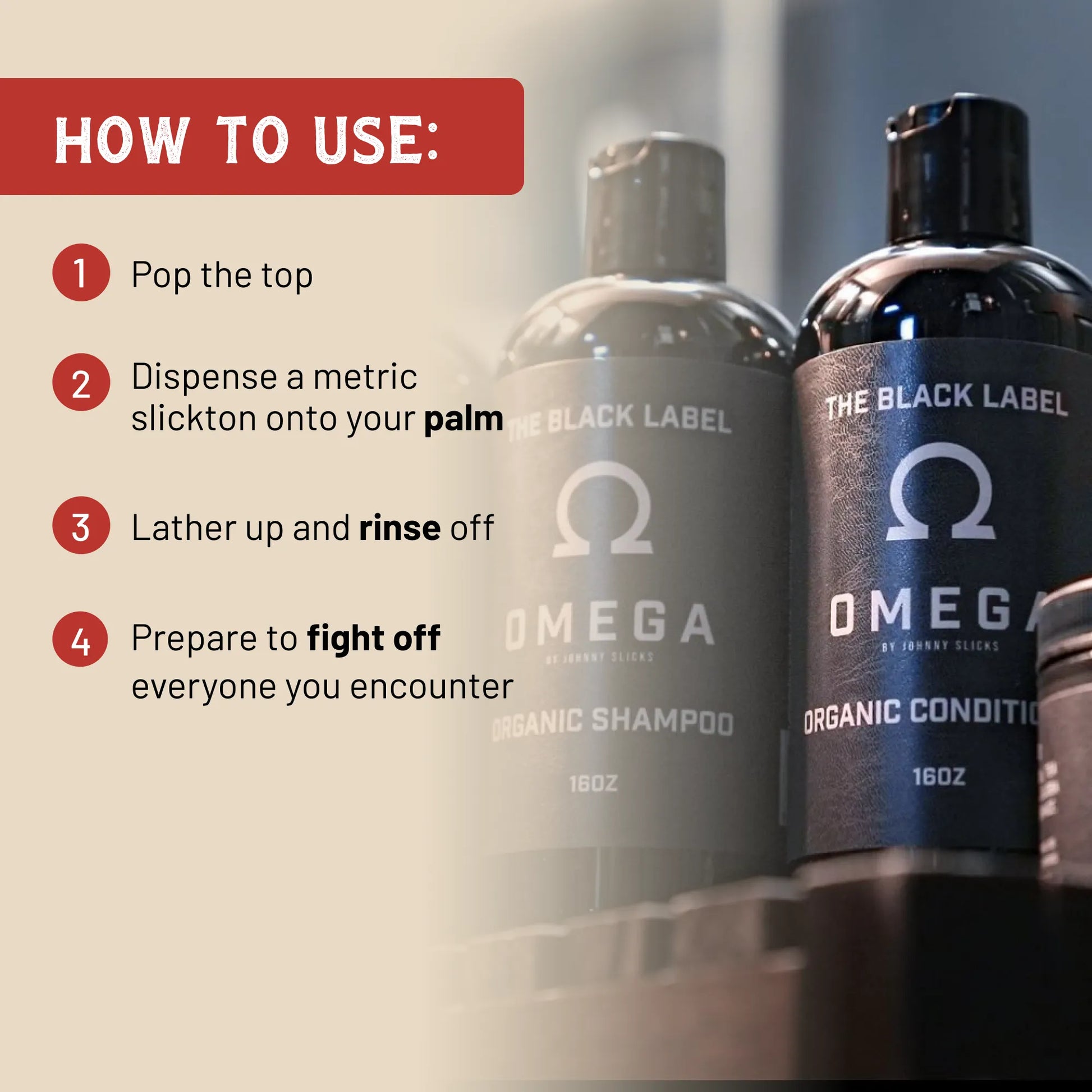 Omega Body Wash Johnny Slicks