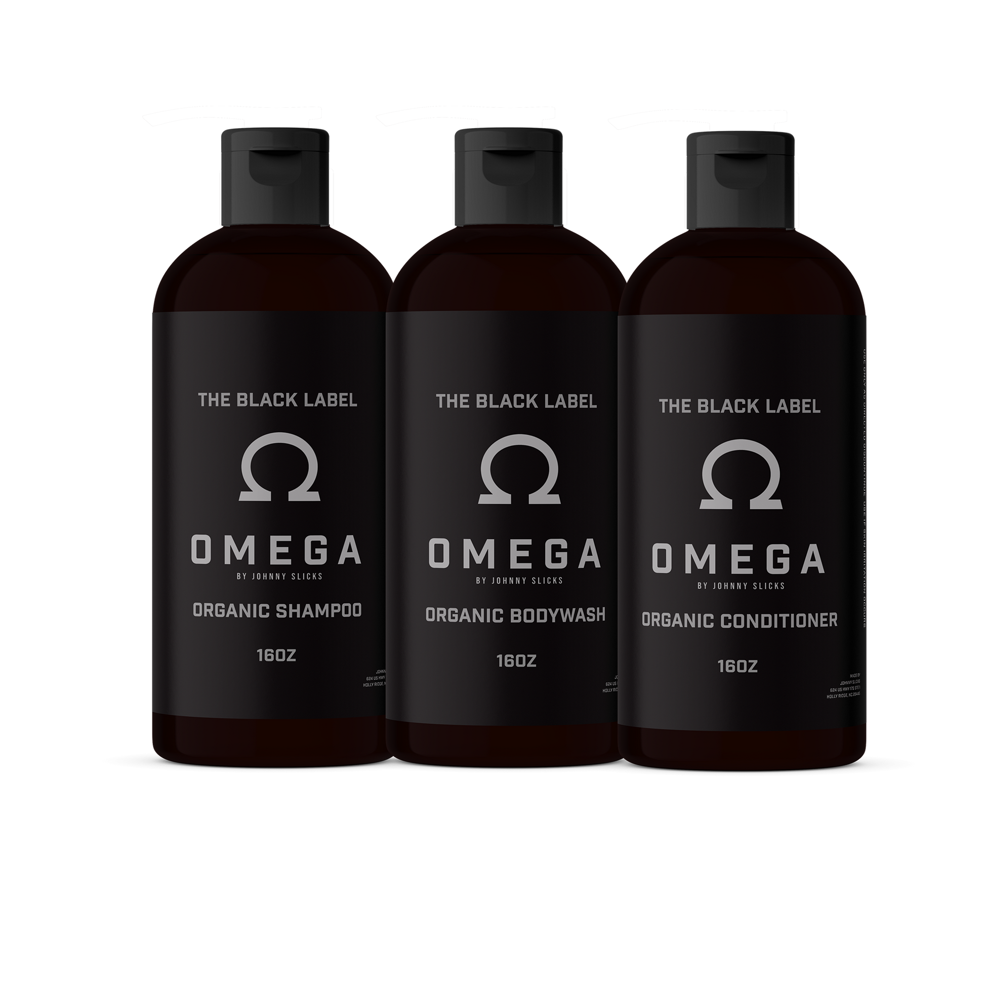 Black Label Shower Set Johnny Slicks