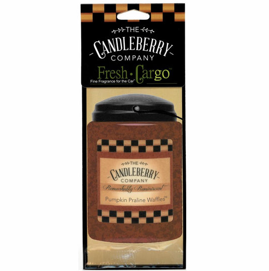 Pumpkin Praline Waffles™- "Fresh Cargo"®, Scent for the Car (2-PACK)
