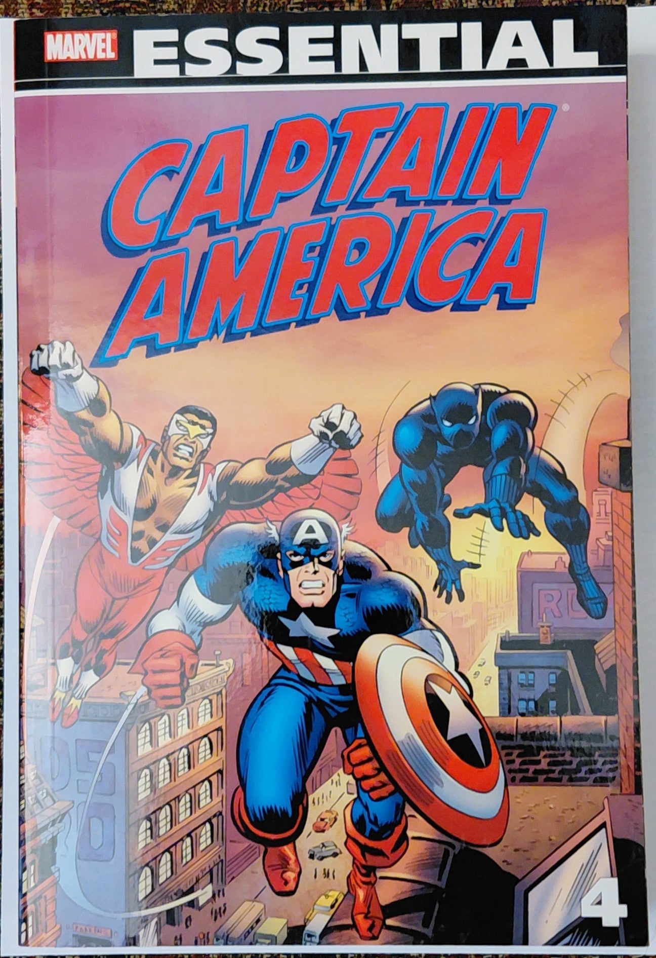 Marvel Comics TPB - Essential Captain America V4 burriscomics