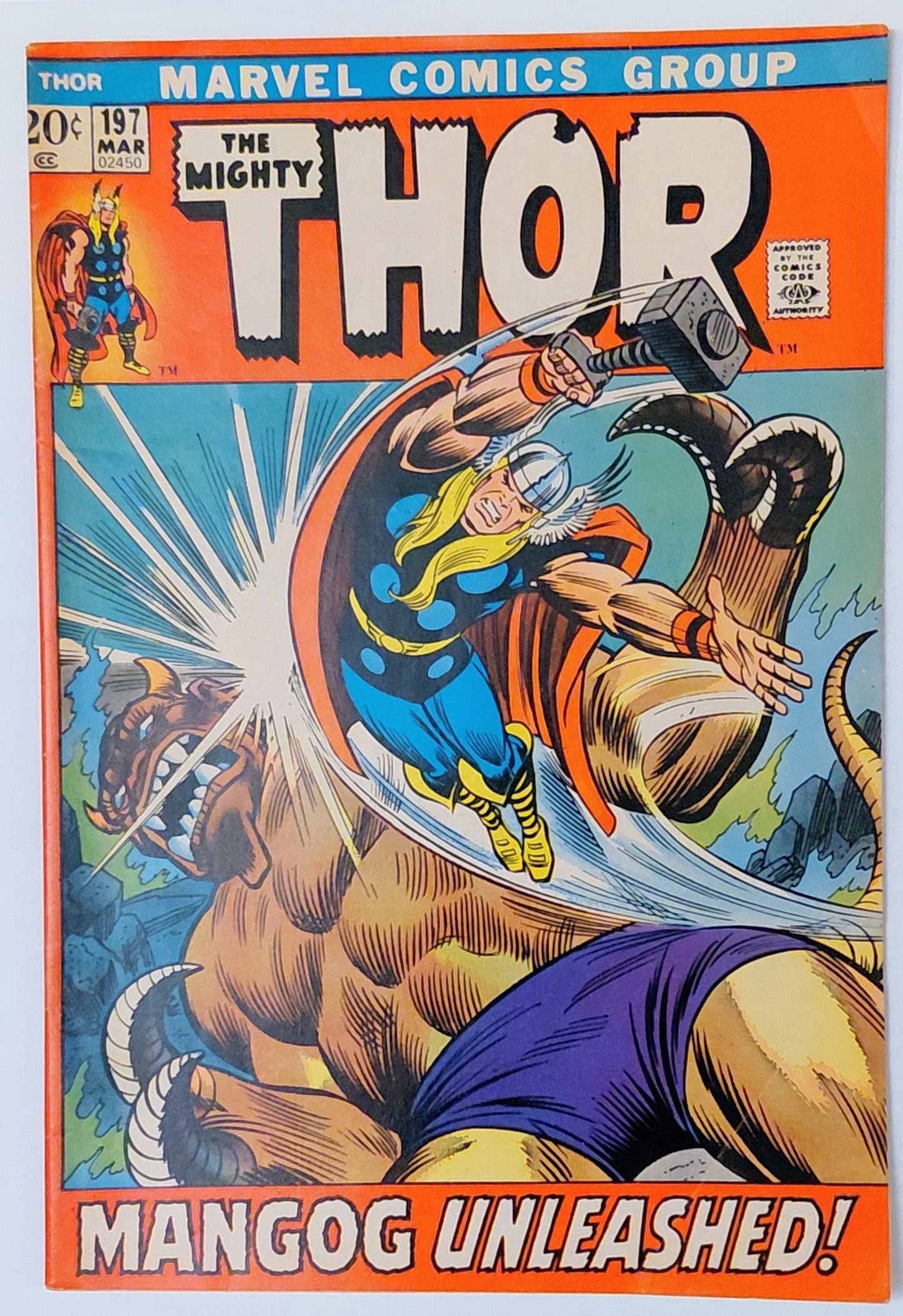 Marvel Comics: The Mighty Thor #197 burriscomics