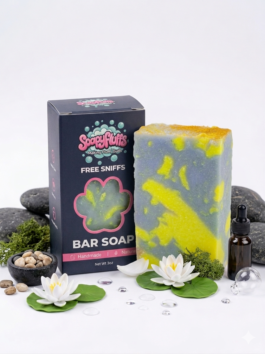 Stormy Rain | Wisteria & Musk Tallow Soap Soapyfluffs