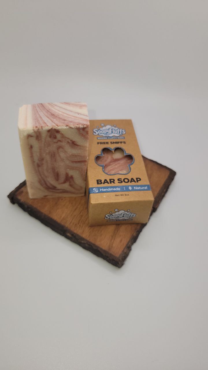 Cherry Almond Artisan Soap – Cherry & Almond | Moisturizing Handmade Bar Soapyfluffs