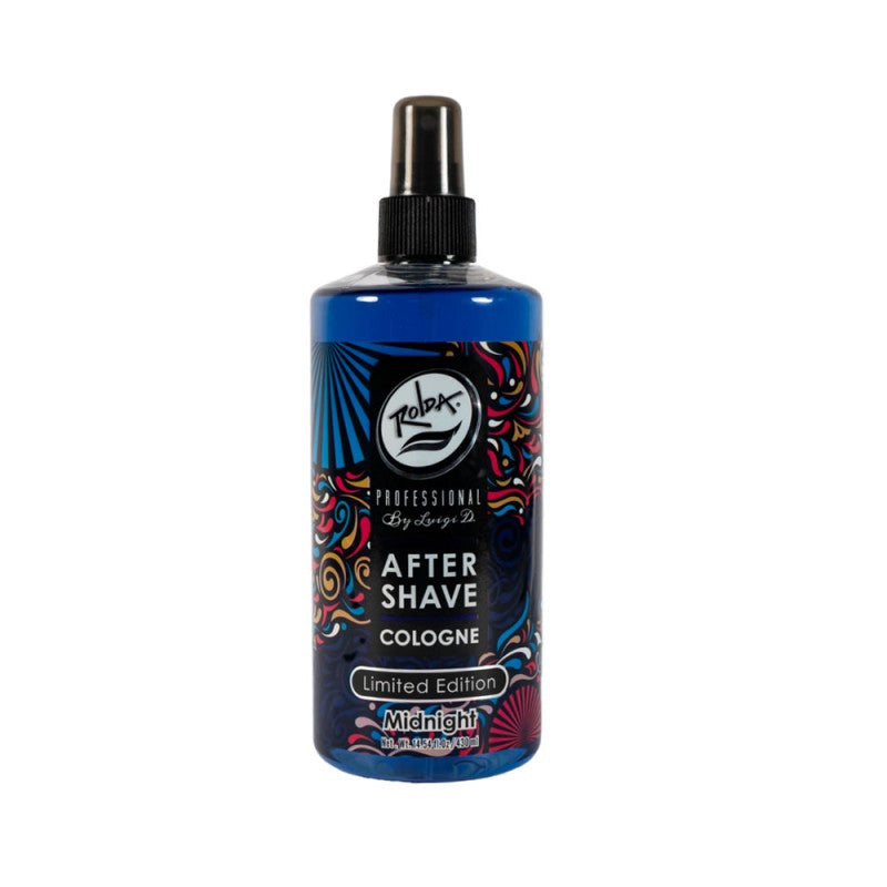 ROLDA MIDNIGHT AFTERHSHAVE COLOGNE 14OZ N.O.S. Barber Supply