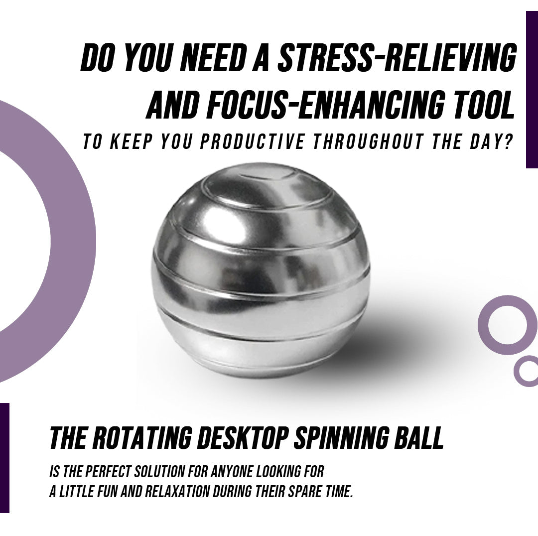 Rotating Desktop Spinning Ball DC-eterus