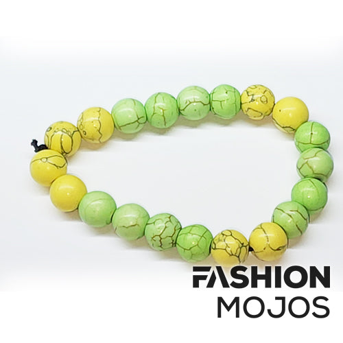 Green and Yellow Friend Bracelet